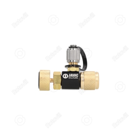 SZERVÍZCSAP JAVAC 1/4"x1/4" VÁKUUM- és NYOMÁSÁLLÓ  (mélyvákuumra minősített)