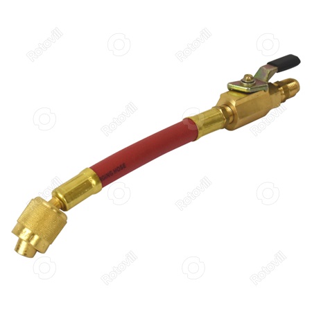 SZERVÍZCSAP MASTERCOOL (piros)  1/4" SAE