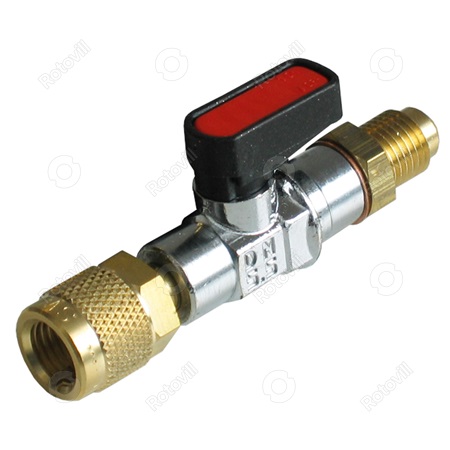 SZERVÍZCSAP REFCO (PIROS) 1/4" SAE