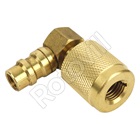 SZERVÍZCSATLAKOZÓ MASTERCOOL AUTOMATIKUS ELZÁRÓSZELEP (90°-OS) 1/4"FFL - 13mm