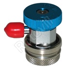 TÖLTŐ CSATLAKOZÓ AUTÓKLÍMA R134a 1/4 (SZÍVÓOLDALI/KÉK)