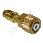 TÖMLŐCSATLAKOZÓ (ÁTALAKÍTÓ) REFCO R410-RE 1/4SAEx5/16SAE"