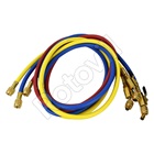 TÖMLŐKÉSZLET GOLYÓSCSAPPAL HŰTŐKÖZEGEKHEZ  MASTERCOOL 1/4" - 1/4" SAE (3x90 cm) bármilyen hütőközeghez