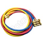 TÖMLŐKÉSZLET HŰTŐKÖZEGEKHEZ WIPCOOL MRH-2SV 1/4" - 1/4" SAE (3x180 cm) bármilyen hűtőközeghez biztonsági szeleppel