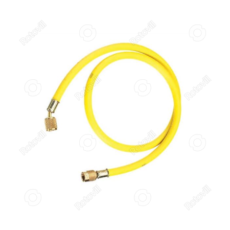 TÖMLŐ (SÁRGA) REFCO HŰTŐKÖZEGEKHEZ 1/4" SAE (30 cm), 60 bar nyomásig