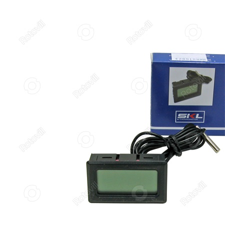TPM-10F DIGITÁLIS HŐMÉRŐ FEKETE  (-50/+70C °C)
