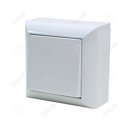 VÁLTÓKAPCSOLÓ, BUSINESS LINE, (felületre szerelhető, beltéri kivitel, fehér)