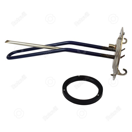 ZÁRÓLAP (KOMPLETT/1500W-OS FTB) ARISTON VELIS PRO BOJLER (hideg oldal-belépő tartály)