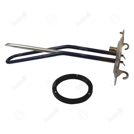 ZÁRÓLAP (KOMPLETT/1500W-OS FTB) ARISTON VELIS PRO BOJLER (meleg oldal-kilépő tartály)