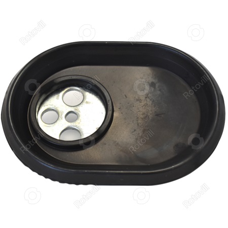 ZÁRÓLAP OVÁLIS TÖMÍTÉSSEL OLASZ  (GYÁRI ARISTON)